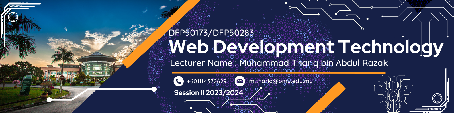 DFP50283 WEB DEVELOPMENT TECHNOLOGIES